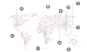 Global presence of the KERN-LIEBERS Group of companies